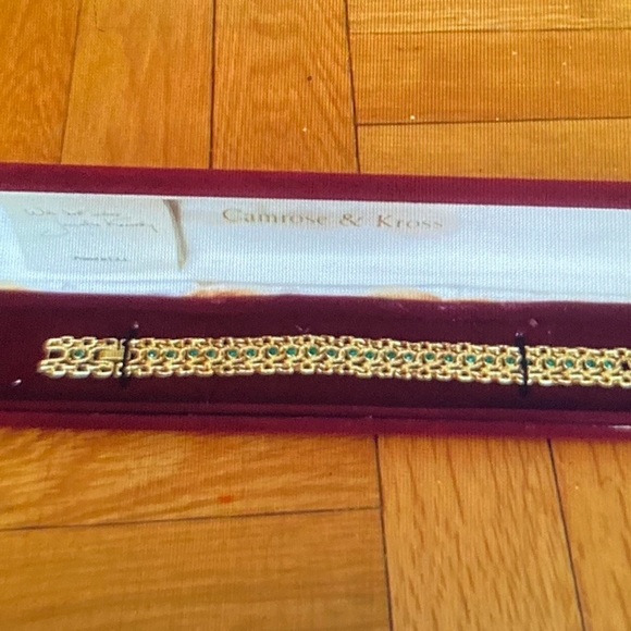 Jaqueline Kennedy gold plated Swarovski Crystal - - Picture 1 of 7